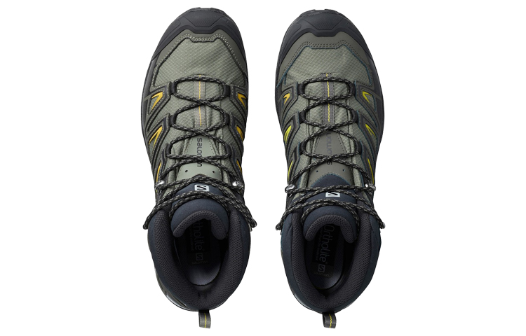 Lookbook 萨洛蒙 X Ultra 3宽版中帮GTX‘灰绿色’ 401295