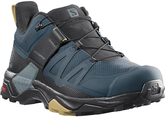 Salomon X Ultra 4 Gore-Tex 'Hitam Biru' 416230 Order Salomon X Ultra 4 Gore-Tex 'Hitam Biru' 416230