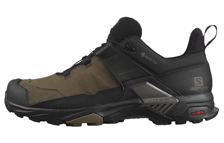 Salomon X Ultra 4 Leather Gore-Tex 'Black Brown' 413515