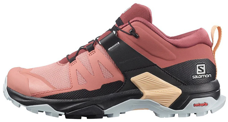 Salomon X Ultra 4 Low 'Hitam Merah Jambu' 412854 Buy Salomon X Ultra 4 Low 'Hitam Merah Jambu' 412854