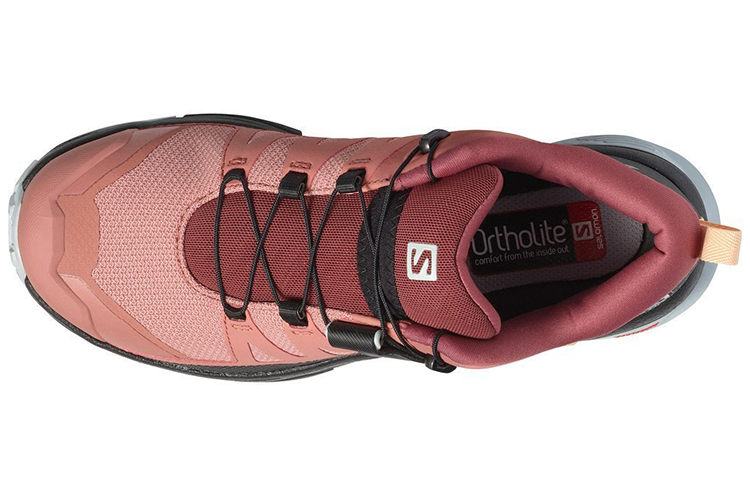 Lookbook Salomon X Ultra 4 Low 'Hitam Merah Jambu' 412854