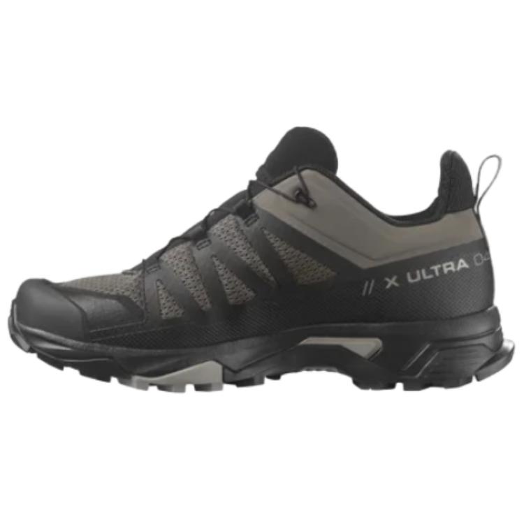 Salomon X Ultra 4 Low Waterproof Hiking Shoes Black/Brown. L41385900