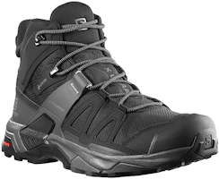 Order 薩洛蒙 X Ultra 4 中筒 Gore-Tex 防滑耐磨戶外鞋 黑色