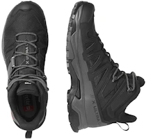 Lookbook 薩洛蒙 X Ultra 4 中筒 Gore-Tex 防滑耐磨戶外鞋 黑色