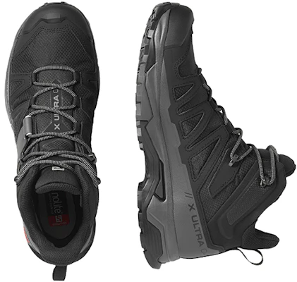薩洛蒙 X Ultra 4 中筒 Gore-Tex 防滑耐磨戶外鞋 黑色 Lookbook 薩洛蒙 X Ultra 4 中筒 Gore-Tex 防滑耐磨戶外鞋 黑色