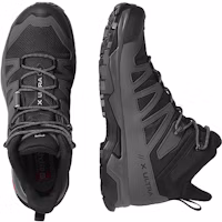 Lookbook Salomon X Ultra 4 Mid Gore-tex 舒適耐磨戶外鞋 黑