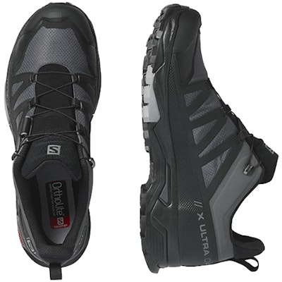 Salomon X Ultra 4 Wide GTX 'Hitam' 412892 Lookbook Salomon X Ultra 4 Wide GTX 'Hitam' 412892