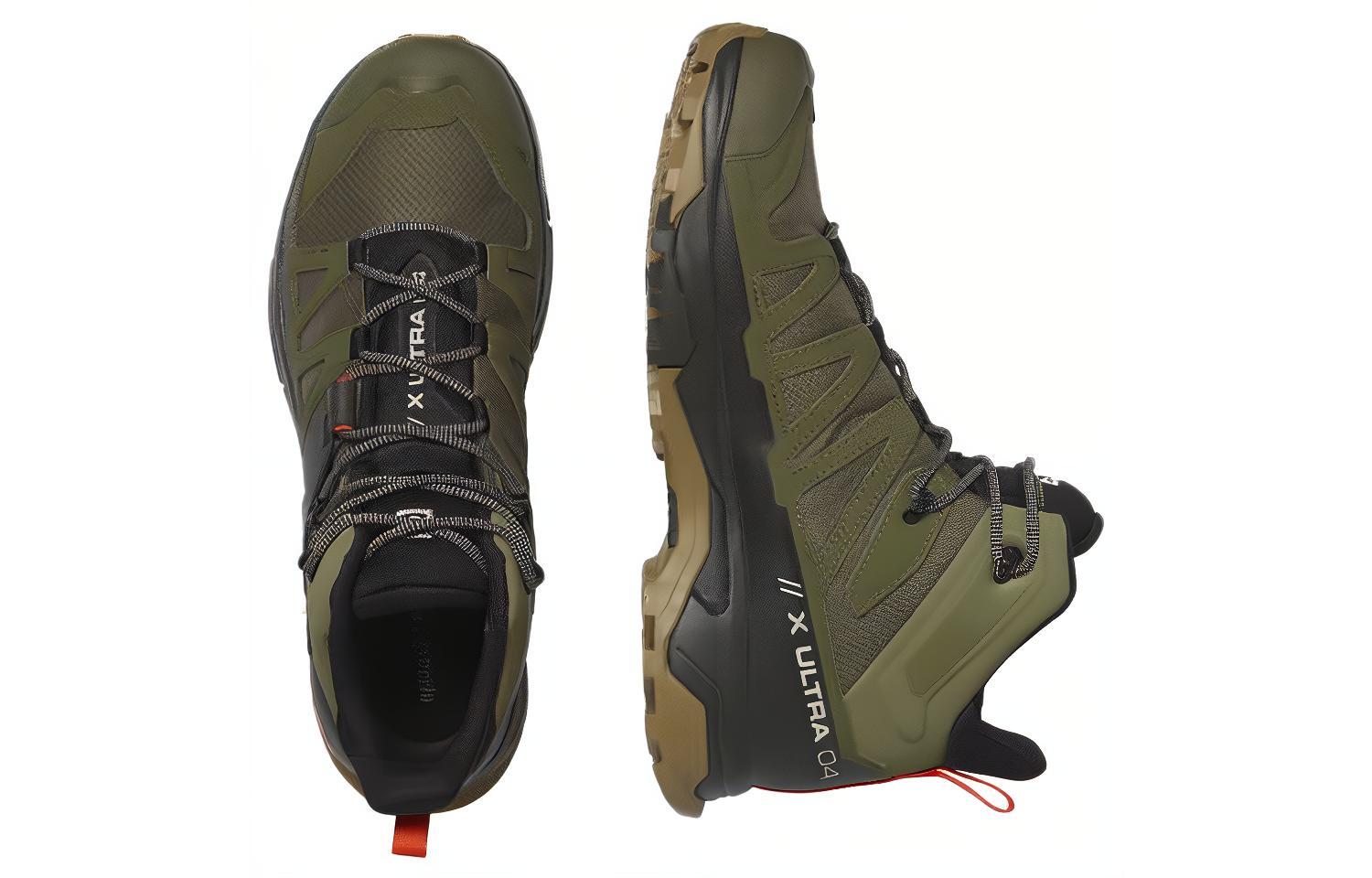 Salomon X Ultra Mid 4 GTX 'Deep Lichen Green' 圖 4