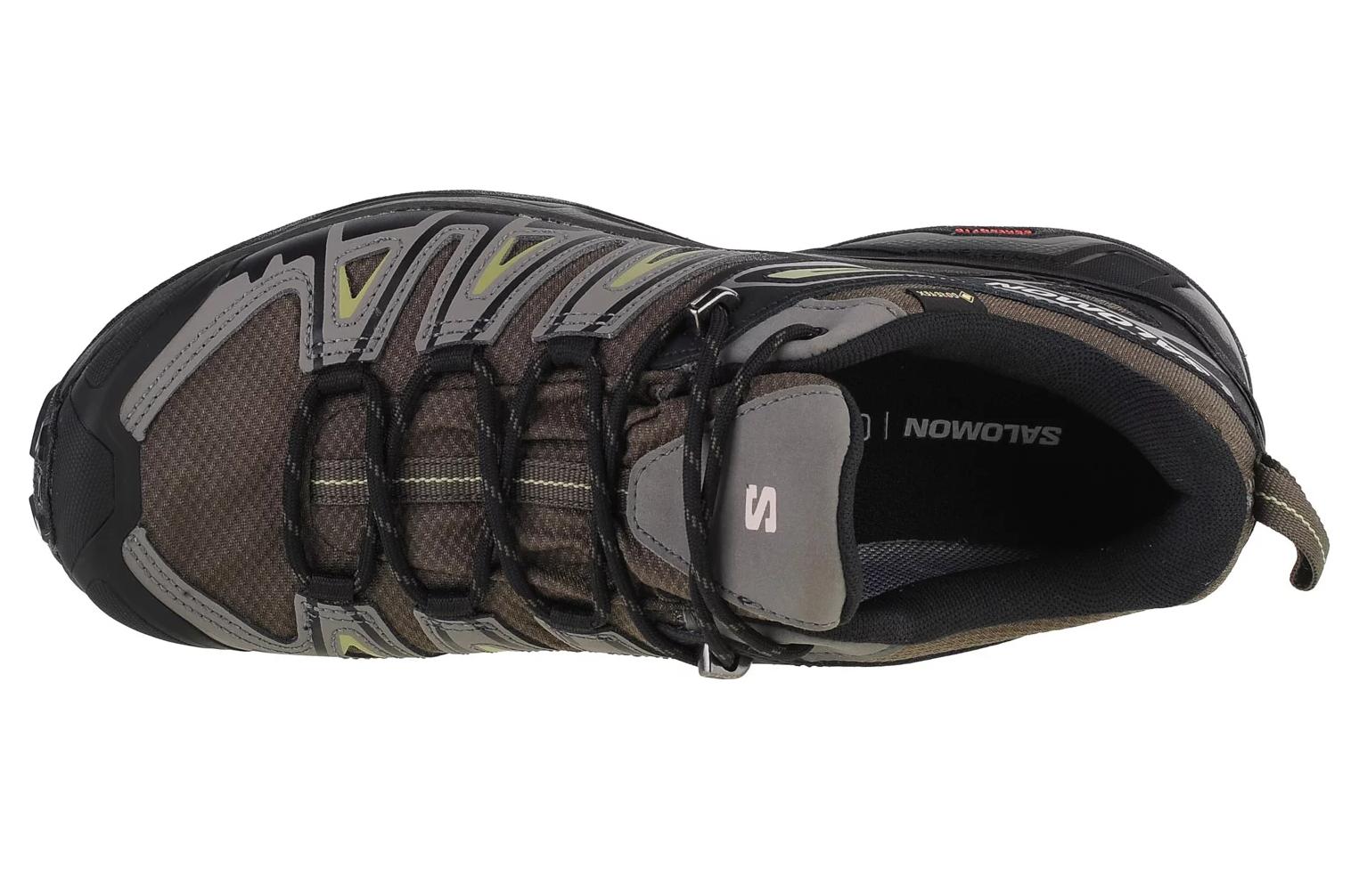 Lookbook Salomon X Ultra Pioneer ''Braun Schwarz'' Wanderschuhe 471967