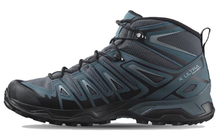 Buy Salomon X Ultra Pioneer GTX 'Navy Grey' Lelaki Kasut Mendaki 471964