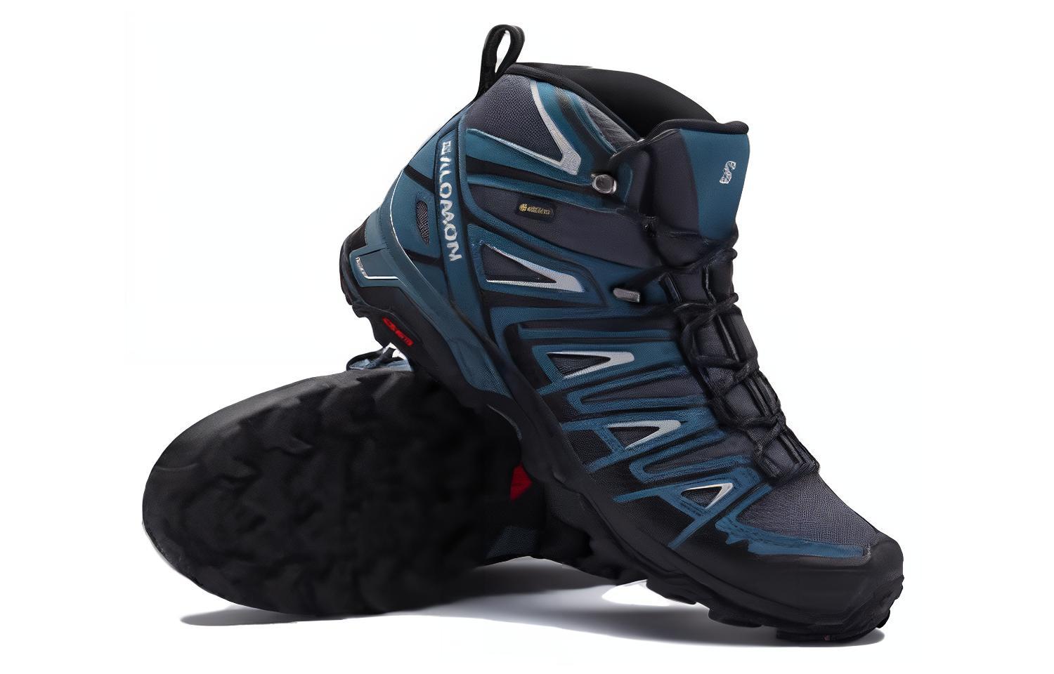Lookbook Salomon X Ultra Pioneer GTX ''Navy Grey'' Schoenen 471964