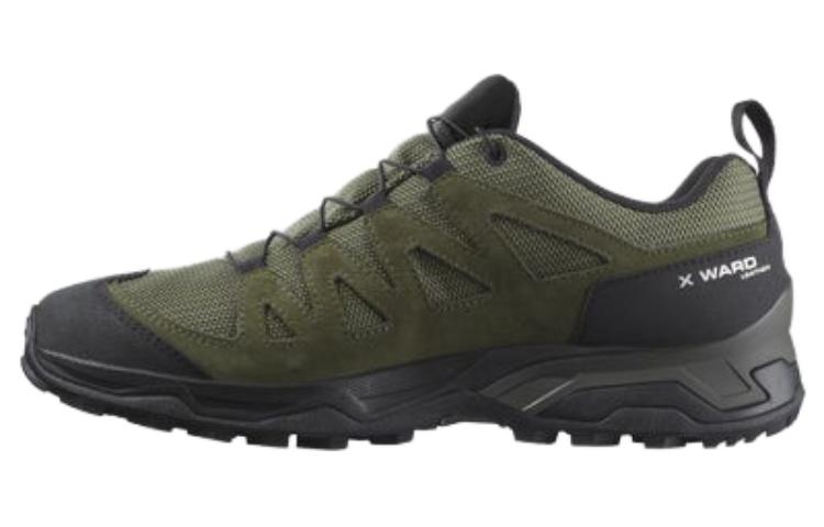 Salomon X Ward Leather GORE-TEX 'CMFTable Versatile Green Low-Top Outdoor'