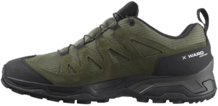 salomon-x-ward-leather-gore-tex-comfortable-versatile-green-low-top-outdoor-471822