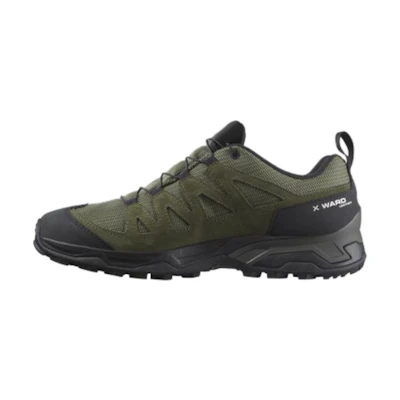 Salomon X Ward Leather GORE-TEX 'CMFTable Versatile Green Low-Top Outdoor'