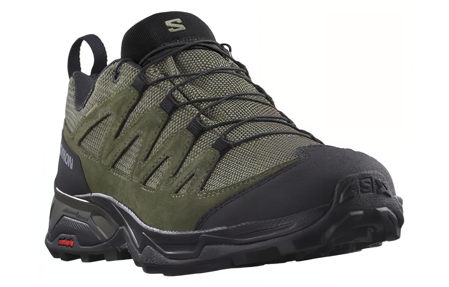 Salomon X Ward Leather GORE-TEX 'CMFTable Versatile Green Low-Top Outdoor' 圖 3