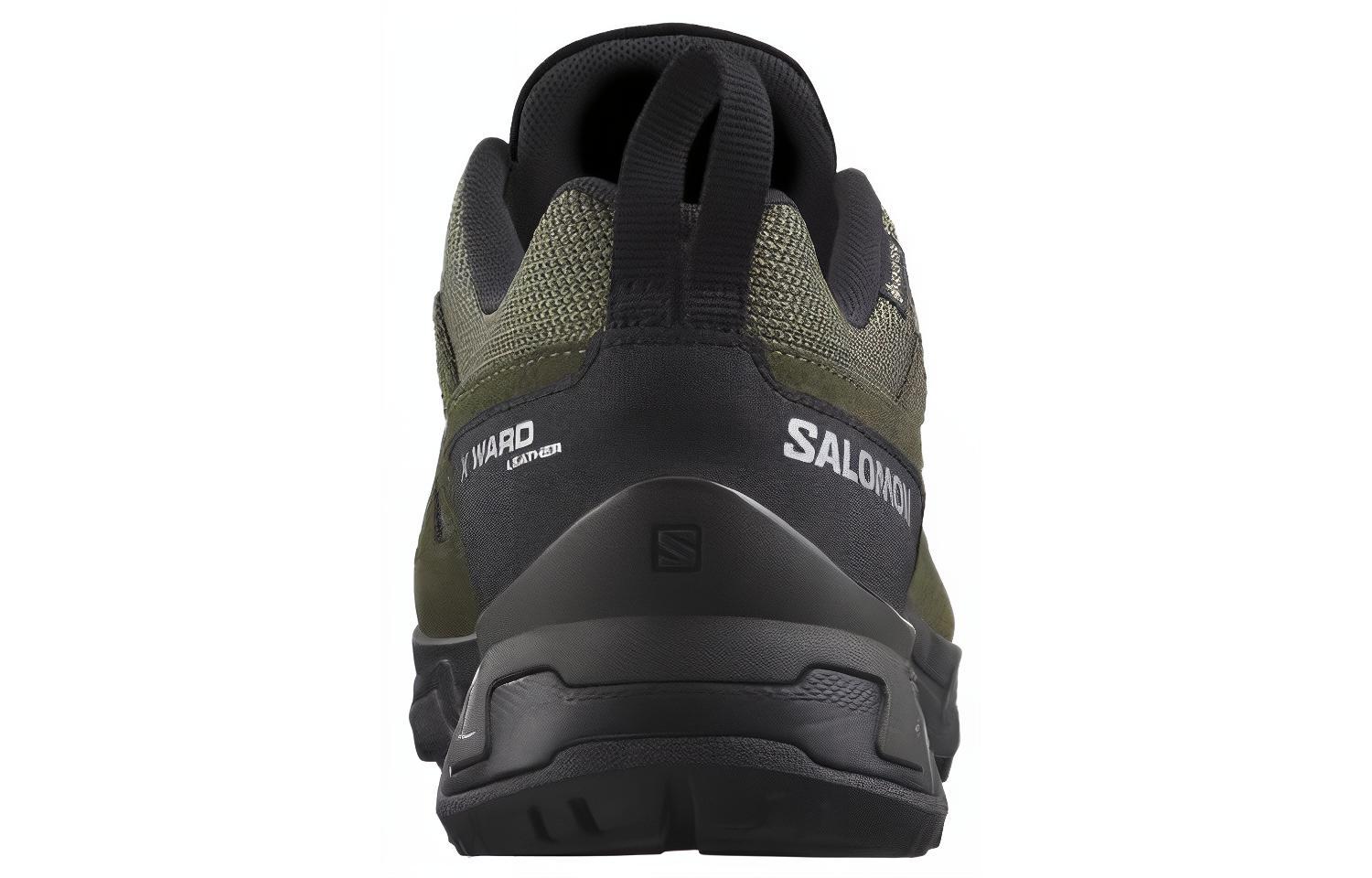 Salomon X Ward Leather GORE-TEX 'CMFTable Versatile Green Low-Top Outdoor' 圖 4