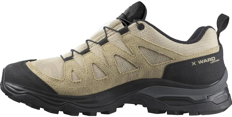 SALOMON 萨洛蒙 X Ward Leather GTX W 舒適 防滑耐磨 低筒 戶外機能鞋 男女同款 白沙色 Buy SALOMON 萨洛蒙 X Ward Leather GTX W 舒適 防滑耐磨 低筒 戶外機能鞋 男女同款 白沙色