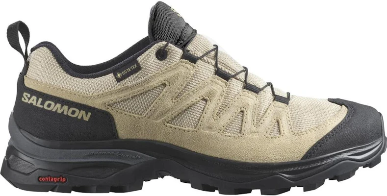 SALOMON 萨洛蒙 X Ward Leather GTX W 舒適 防滑耐磨 低筒 戶外機能鞋 男女同款 白沙色 Order SALOMON 萨洛蒙 X Ward Leather GTX W 舒適 防滑耐磨 低筒 戶外機能鞋 男女同款 白沙色