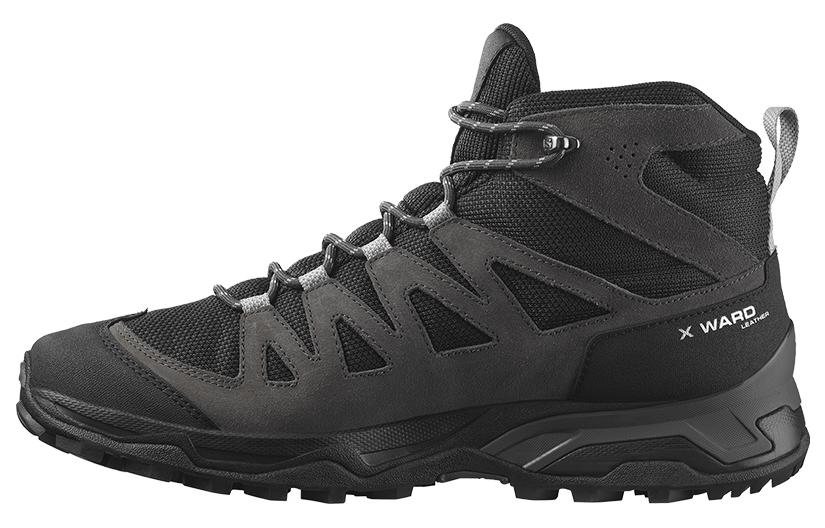 Salomon X Ward Leather Mid GTX 'Phantom Black' 471817