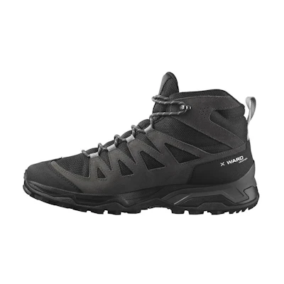 Salomon X Ward Leather Mid GTX 'Phantom Black'