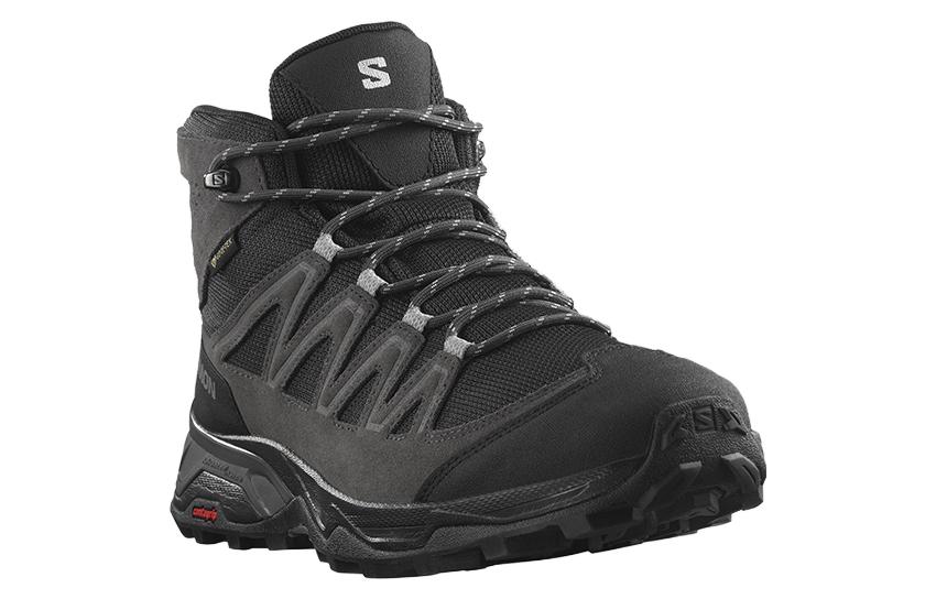 Salomon X Ward Leather Mid GTX 'Phantom Black' 圖 2