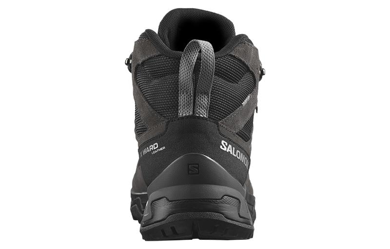 Salomon X Ward Leather Mid GTX 'Phantom Black' 圖 4