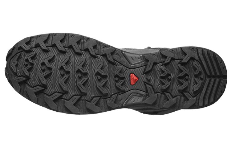 Details for Salomon X Ward Leren Mid GTX ''Phantom Zwart'' 471817