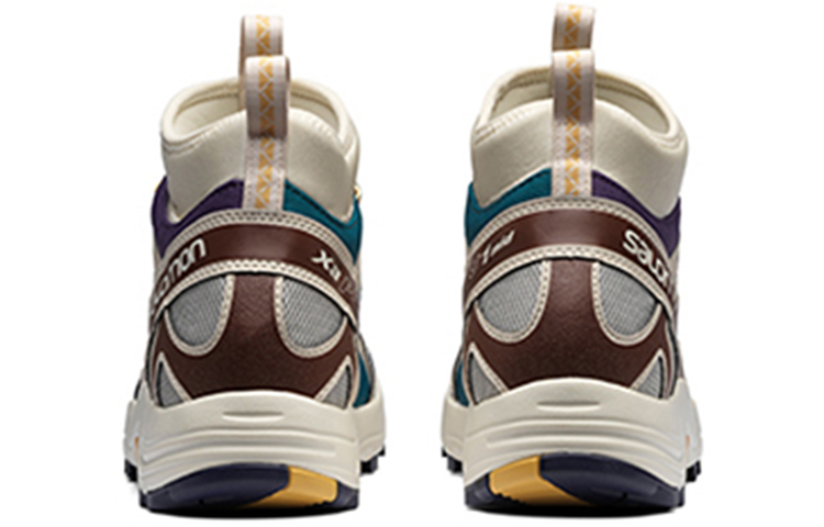 Salomon Xa Pro 1 Mid GTX 'Cream Purple Brown' 圖 3
