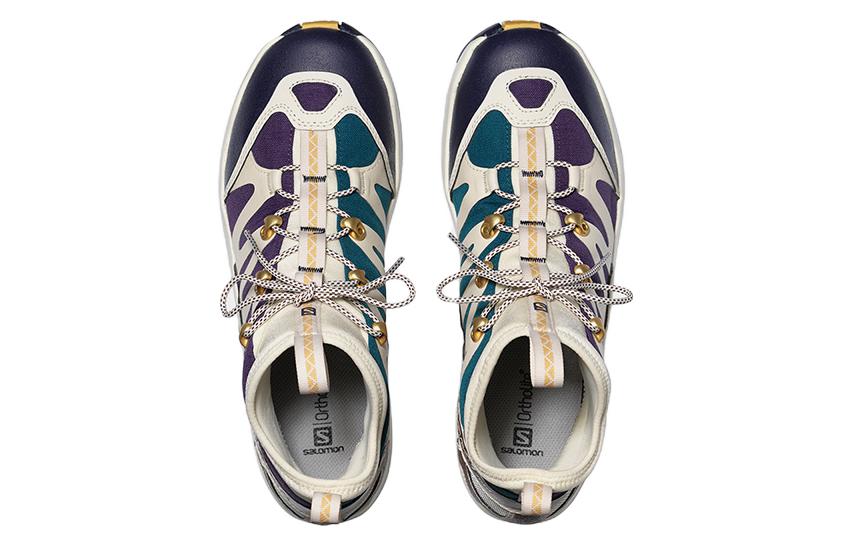 Salomon Xa Pro 1 Mid GTX 'Cream Purple Brown' 圖 4