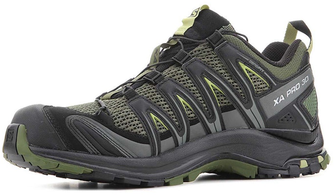 サロモン XA プロ 3D 黒緑 392519 Lookbook サロモン XA プロ 3D 黒緑 392519