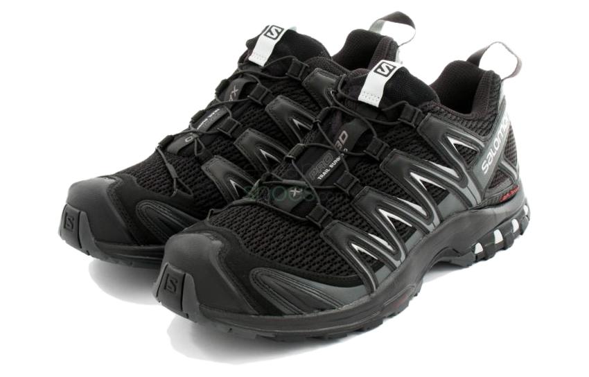 Shop サロモン XA プロ 3D 黒/銀/灰 392514
