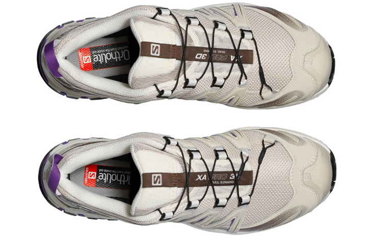 Lookbook Salomon XA PRO 3D 戶外機能潮流運動鞋 男女皆宜 雨天灰色