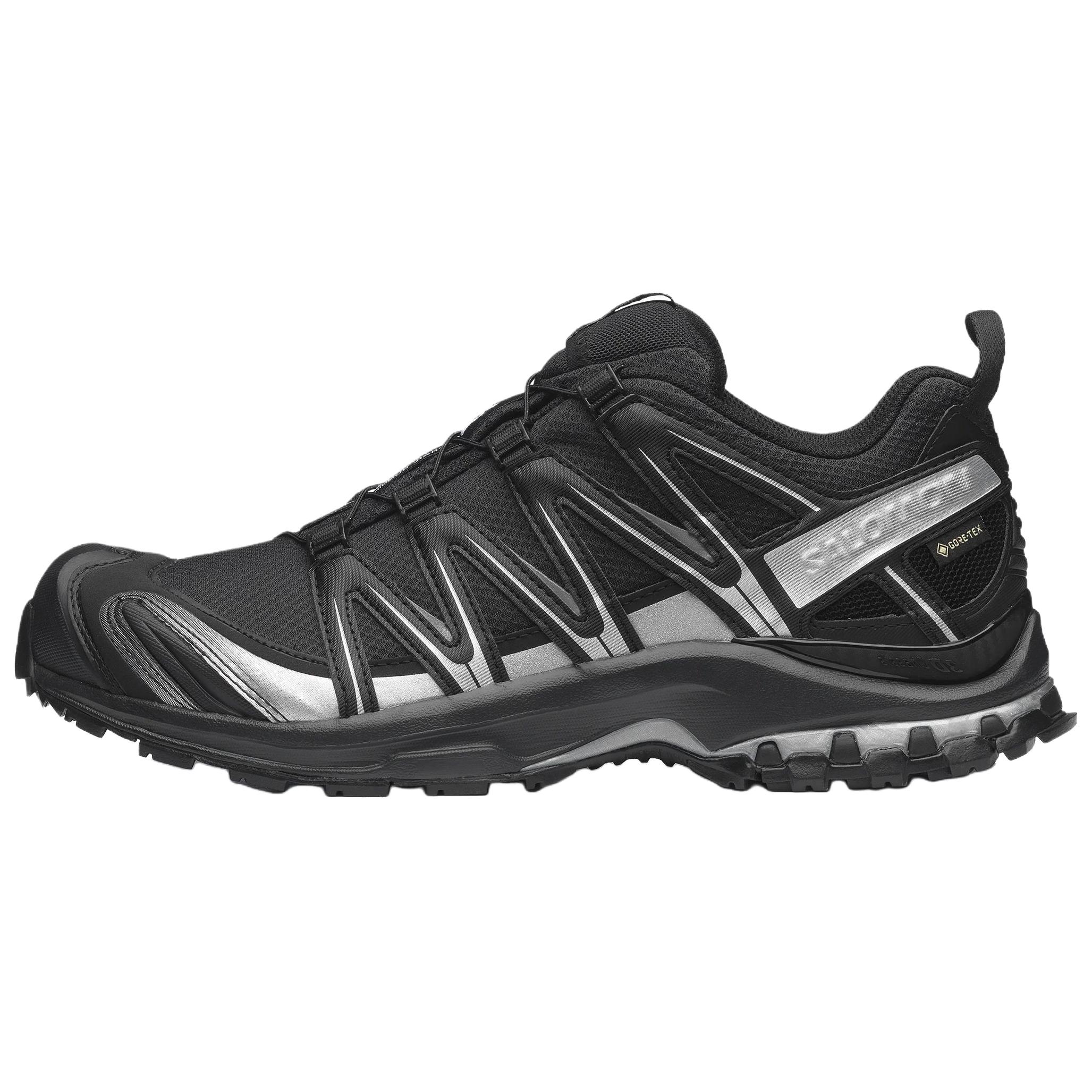 Salomon XA PRO 3D GTX Waterproof Trail Running Shoes Black/Silver . 492143