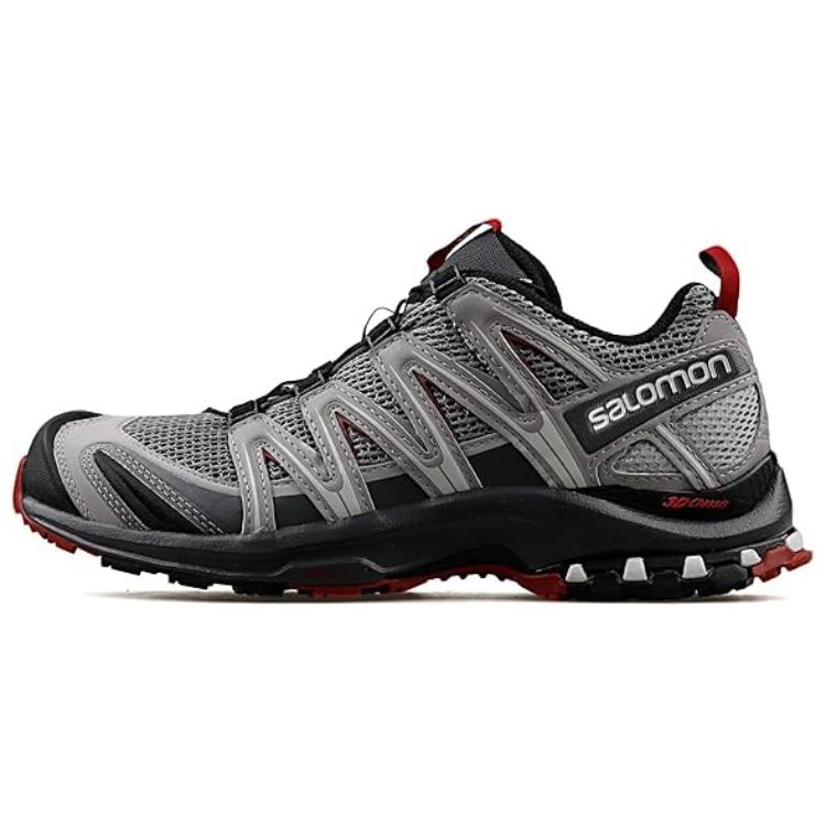 Salomon XA Pro 3D Mens Trail Running Shoes Low-Top Gray Comfort Sneakers 409774