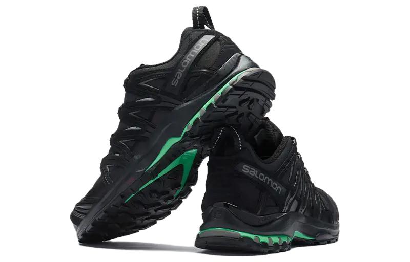 Lookbook Salomon XA Pro 3D Suede 'Hitam Hijau' 474783