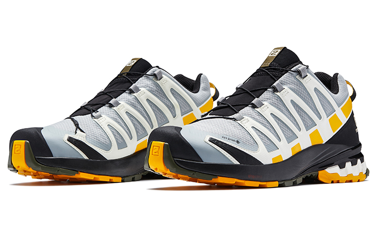 Salomon XA Pro 3D V8 GTX 'Grey Yellow Black' 圖 3