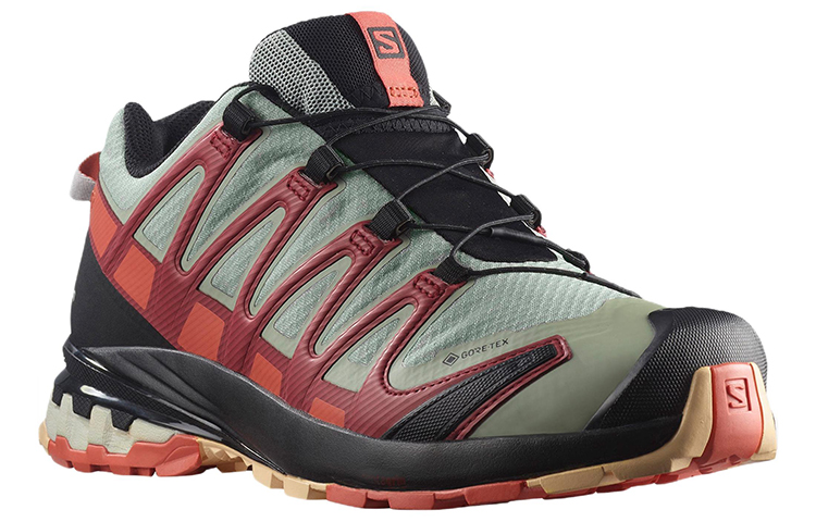 Salomon XA Pro 3D V8 GTX 'Grey Red' 圖 2