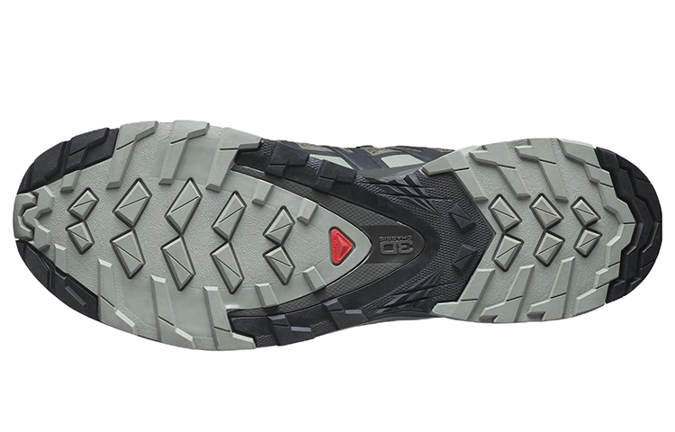 Shop SALOMON 萨洛蒙 XA Pro 3D V8 寬楦 耐磨 低筒 跑步鞋 男款 黑綠