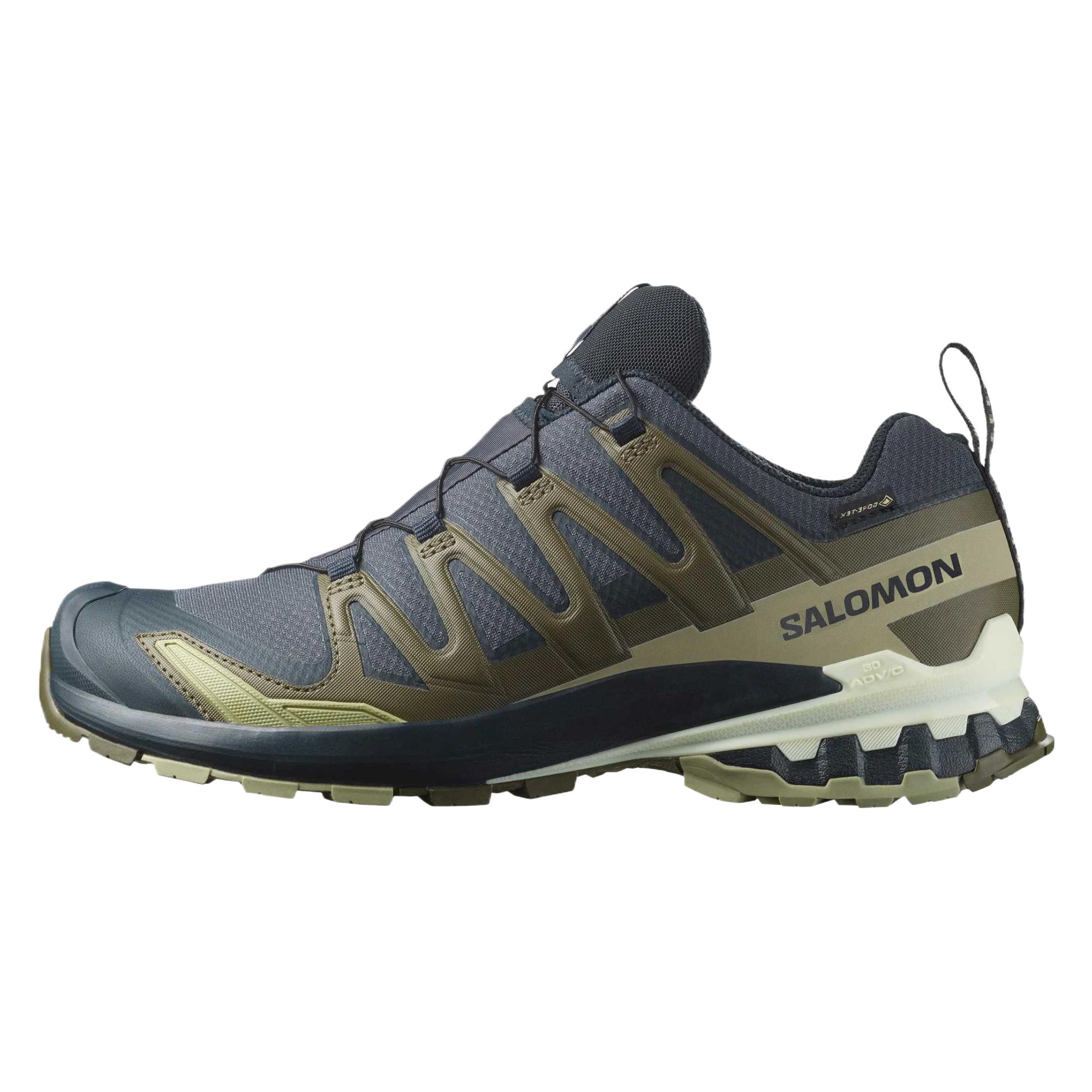 Salomon XA Pro 3D V9 GORE-TEX Running Shoes Gray Low-Top Durable 478230