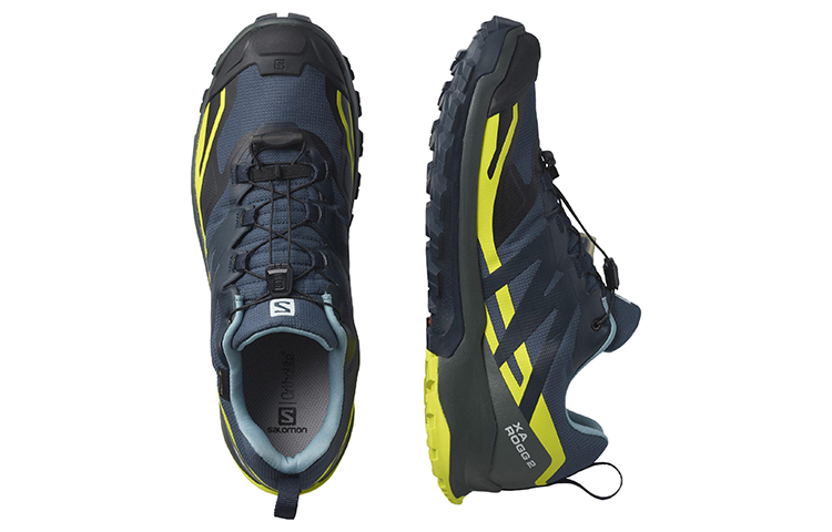 Salomon XA Rogg 2 GTX 'Black Blue Yellow' 圖 4