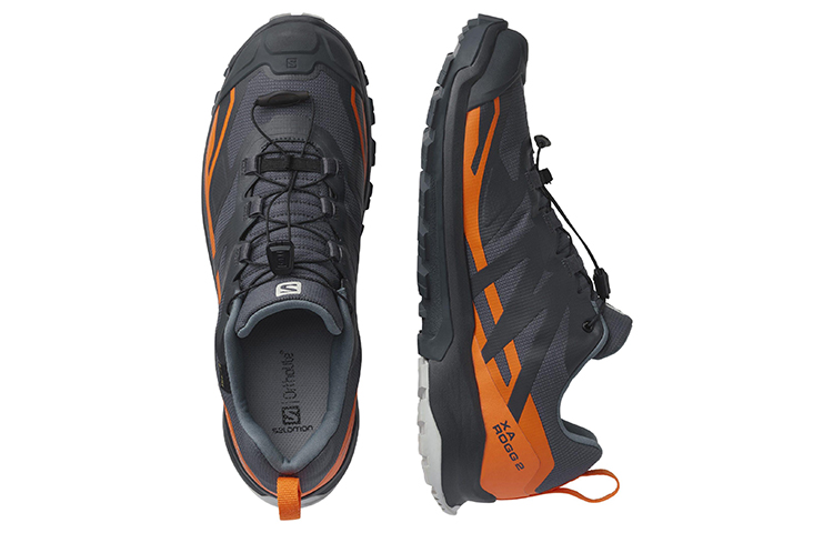 Lookbook サロモン XA ROGG 2 GTX 黒×オレンジ 415861