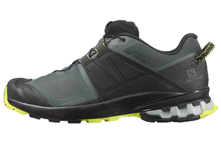 Buy サロモン XAワイルド GTX ブラック/グリーン 409884