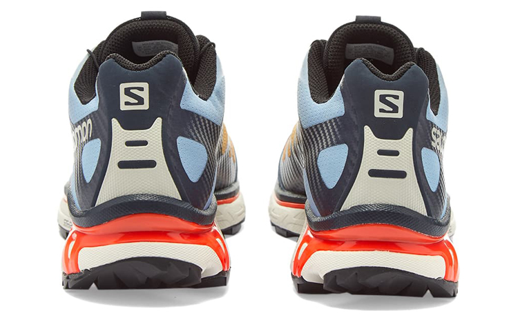 Shop SALOMON 萨洛蒙 XT-4 防滑耐磨 低帮 跑步鞋 男款 黃黑