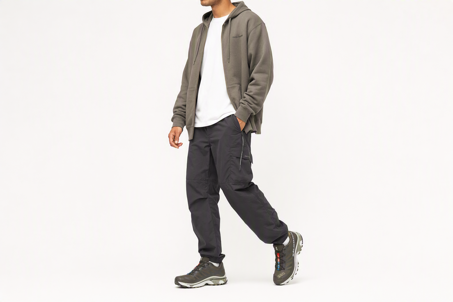 Order SALOMON薩羅門 XT-4 緩震耐磨 低筒 戶外功能鞋 男女通款 栗色