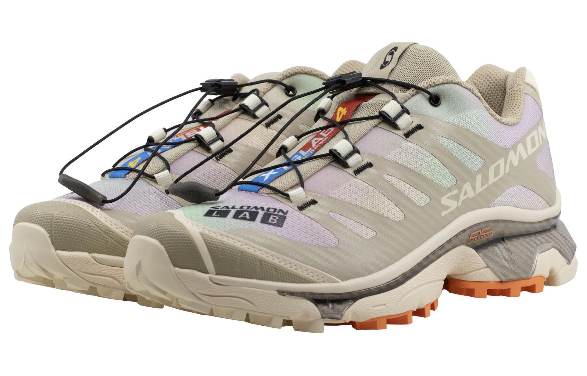 Lookbook SALOMON 萨洛蒙 XT-4 防滑 低筒 戶外功能鞋 男款 灰褐色