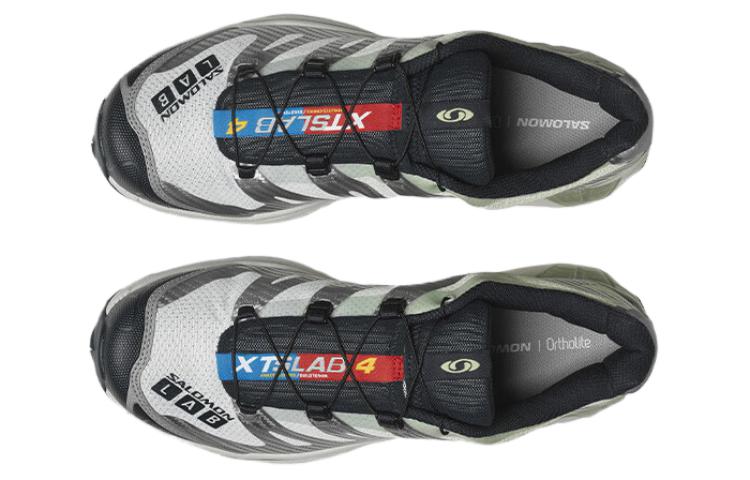 Shop 【3月7日12點 得物原價發售】 SALOMON薩洛蒙 XT-4 耐磨 低筒 戶外功能鞋 男女款 灰綠色
