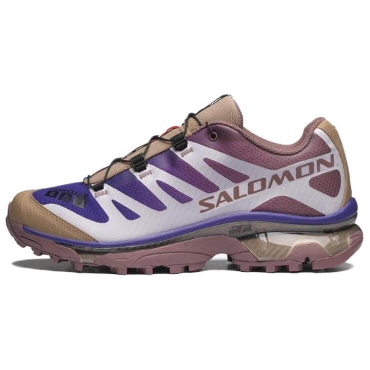Salomon XT-4 OG Running Shoes Purple Brown Comfortable & Durable. L47568300