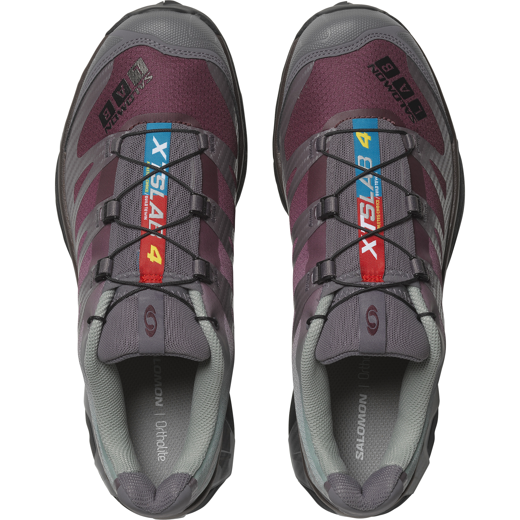Lookbook Salomon XT-4 OG White/Fiery Red/Lunar Rock L47741100