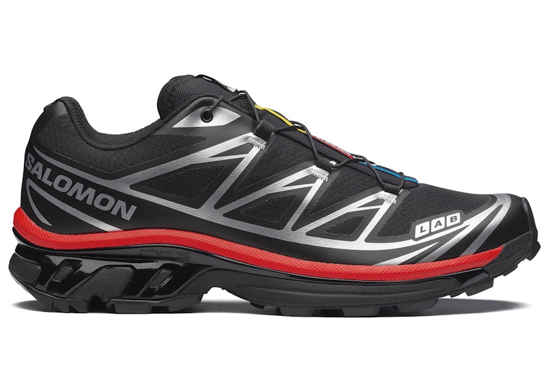 Salomon XT-6 'Black Fiery Red Silver' L47988200