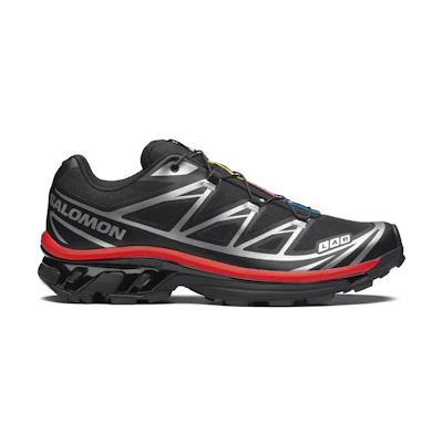 Salomon XT-6 'Black Fiery Red Silver'